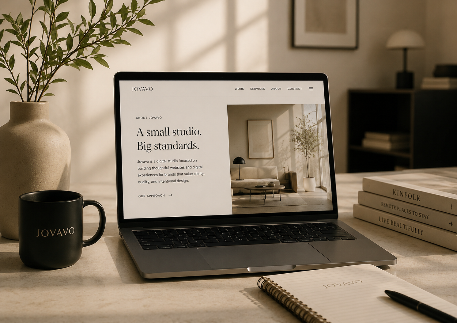 About Jovavo workspace