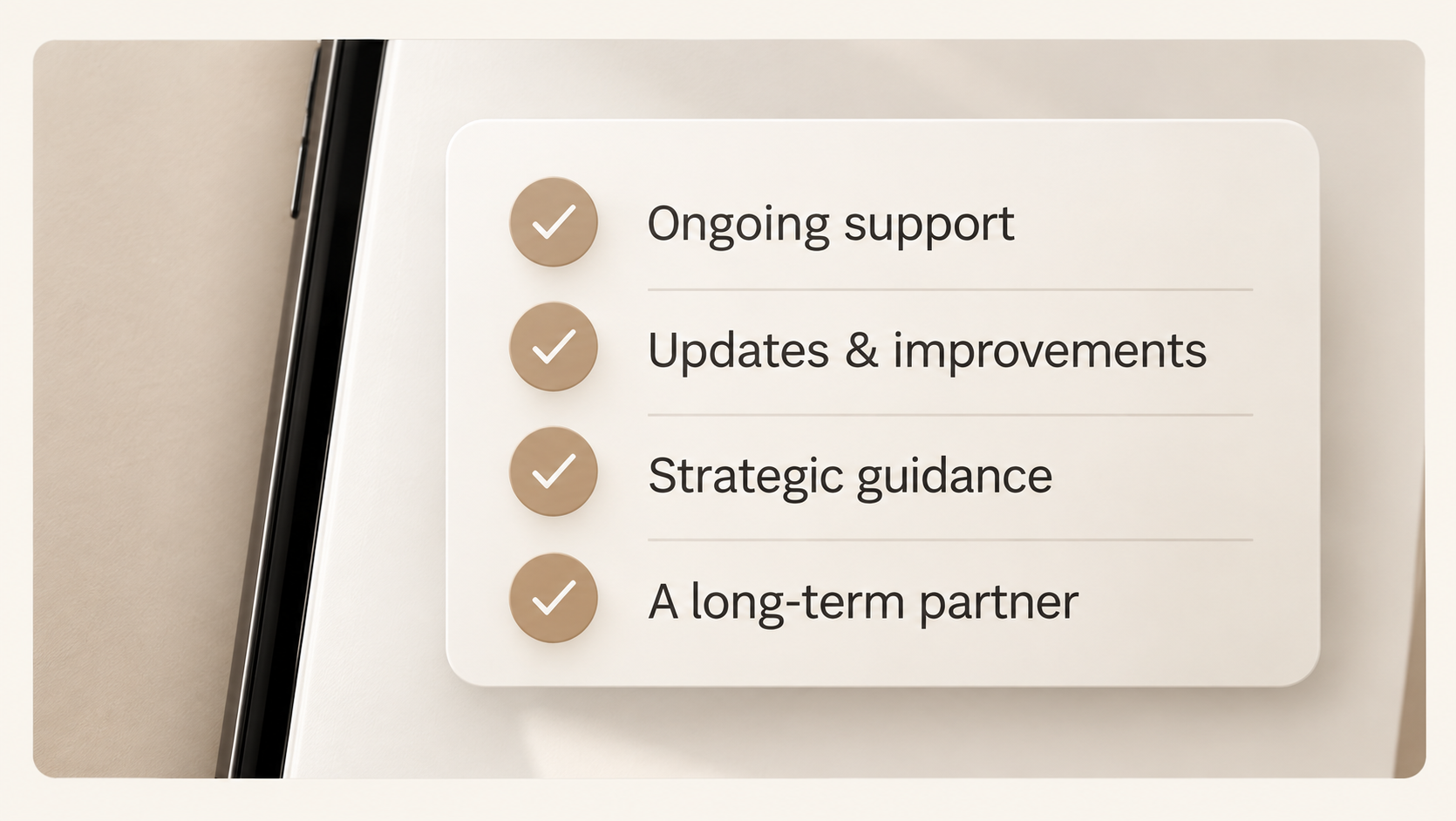 Ongoing website support